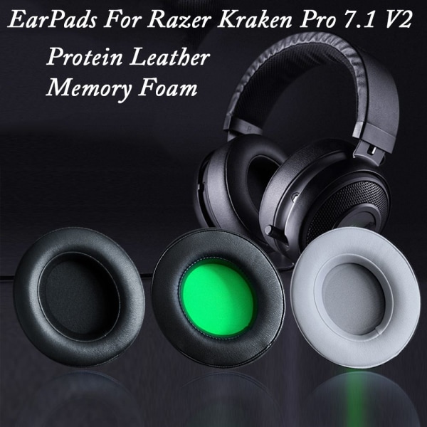 Ersättande öronkuddar för Razer Kraken Pro V2