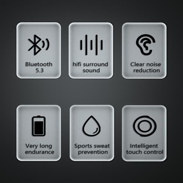 L33 Bluetooth Headset Tws Earphone MUSTA SINGLE EAR SINGLE EAR black single ear-single ear
