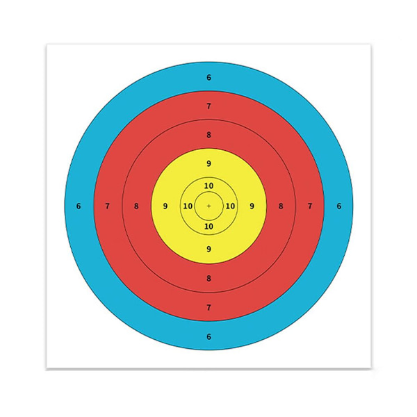 Archery Targets Paper Bue Arrow Targets Target Practice Paper
