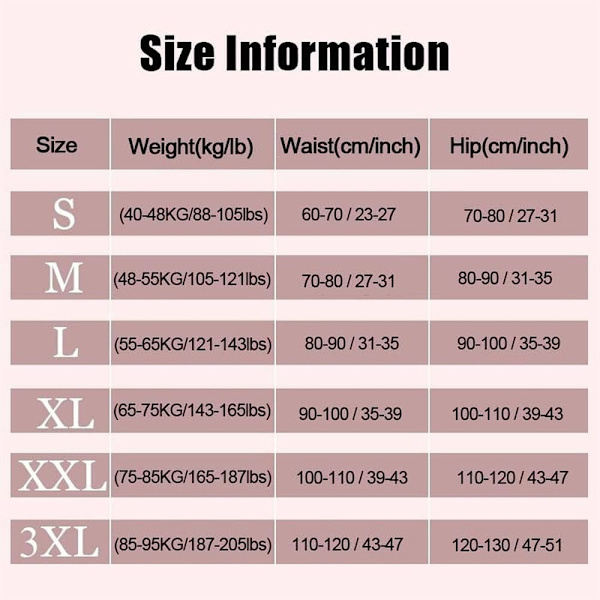 Shaping Trusser Butt Lifting Undertøj PINK L Pink L