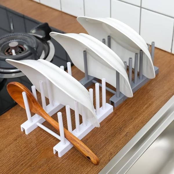 Förvaringsställ Lockhållare VIT white