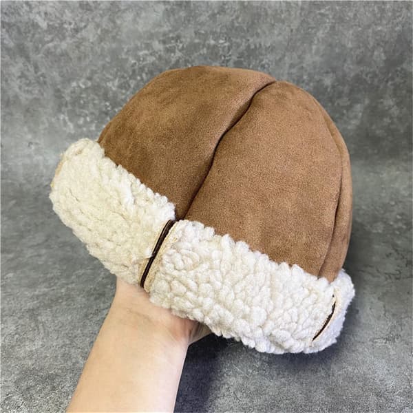 Brättlös mössa Cap Dome Melon Hat BEIGE beige