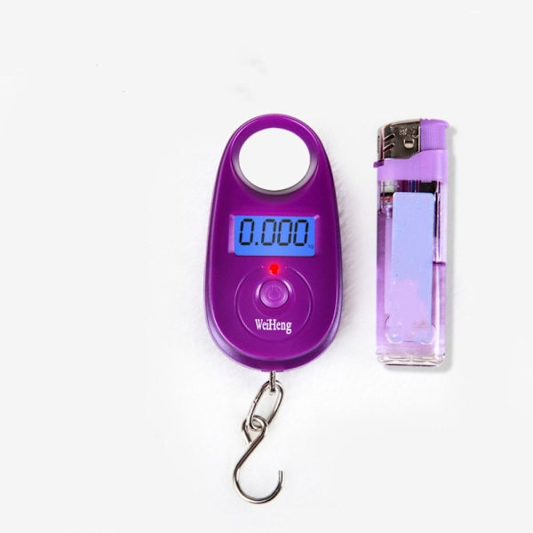 Mini Digital Scale Matkatavaravaaka PUNAINEN red