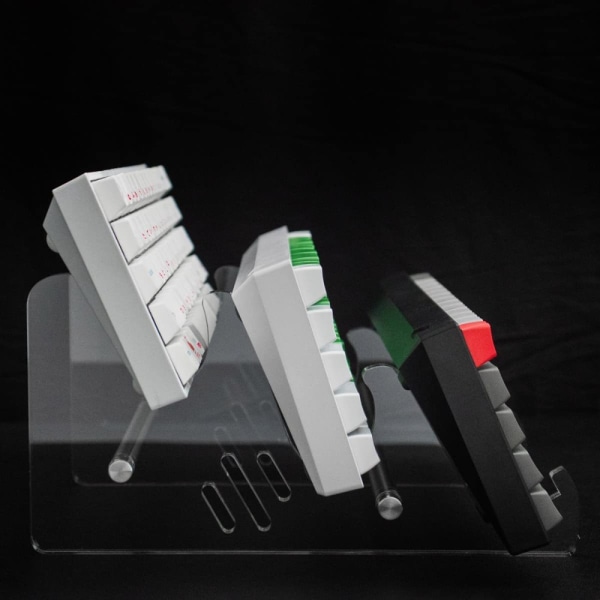 Tastatur Display Stand Tastaturstativ MULTICOLOR TRE LAG multicolor three layers-three layers