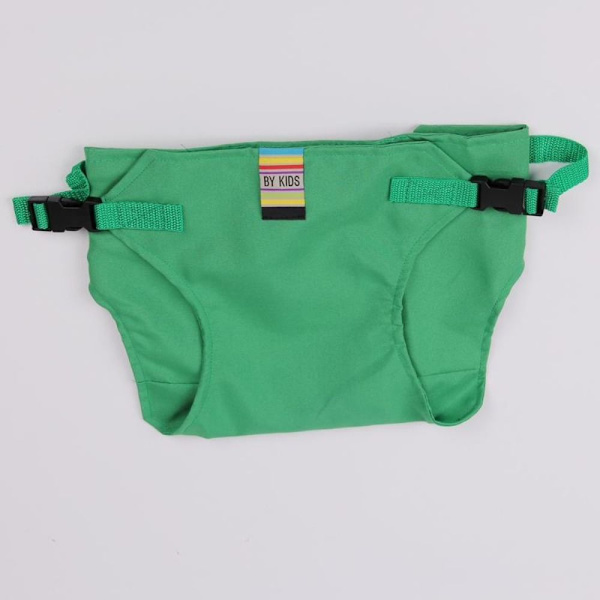 Fôringssete med stropp Spisesetestropp GRØNN green