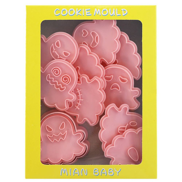 10 STK/ Sett Cookie Mold Cutting Mold Press Tool