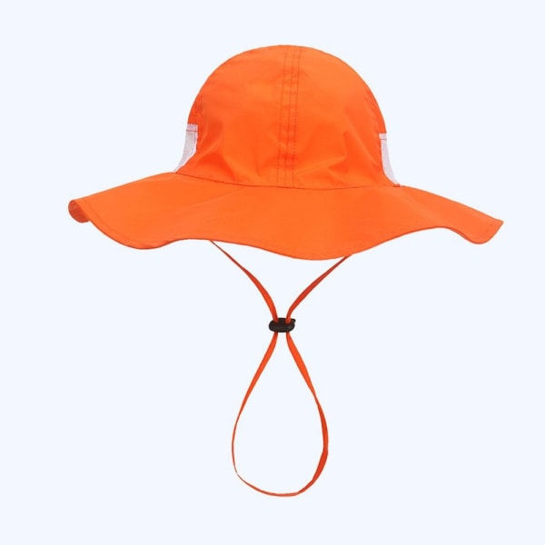 Baby SunHat Bucket Hat ORANGE S (6-12 MÅNEDER) S (6-12 MÅNEDER) orange S (6-12month)-S (6-12month)