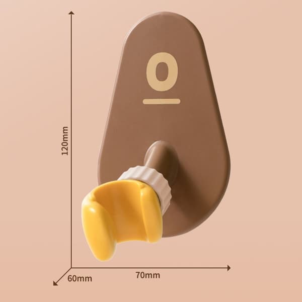 Dusjholder Dusjhodebrakett ORANSJE Orange