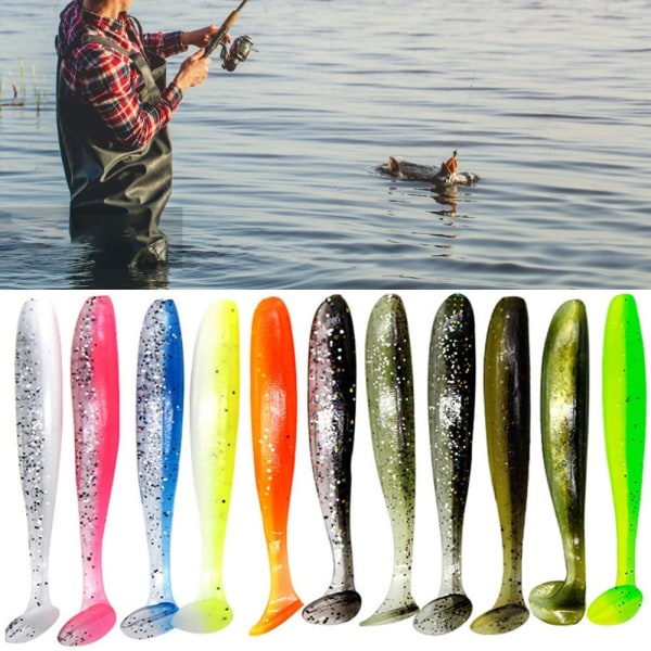 Fishing Lure Shad Worm Mykt agn 3 3 3