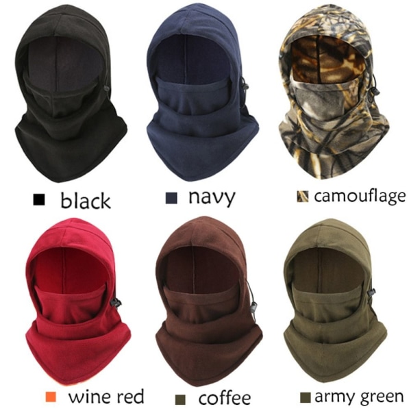 Balaclava talvihattu ARMY GREEN army green