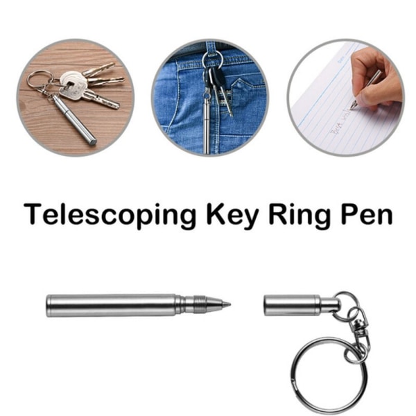 Nøglering Telescoping Pen BOLD STYLE FED STYLE Bold Style