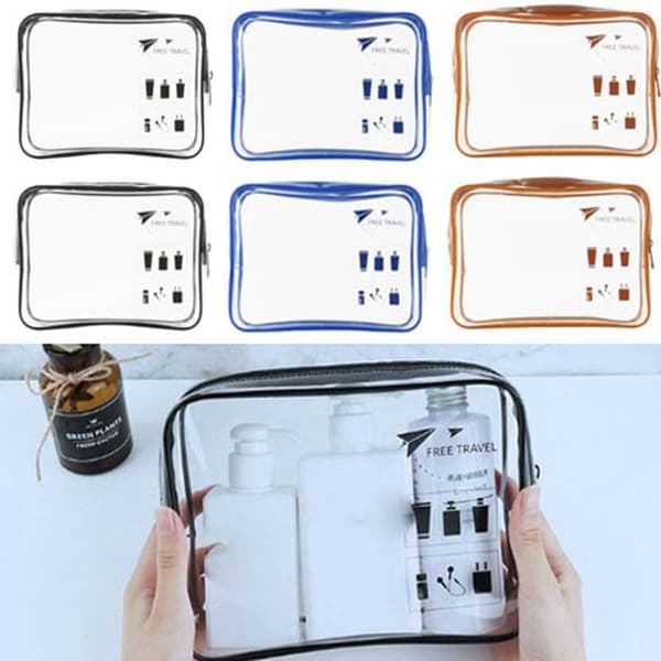 Make Up Pouch Tvättpåsar BLÅ Blue