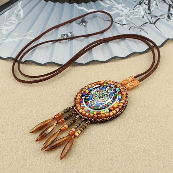 Nepal Halsband Etniskt hänge STYLE 5 STYLE 5 Style 5