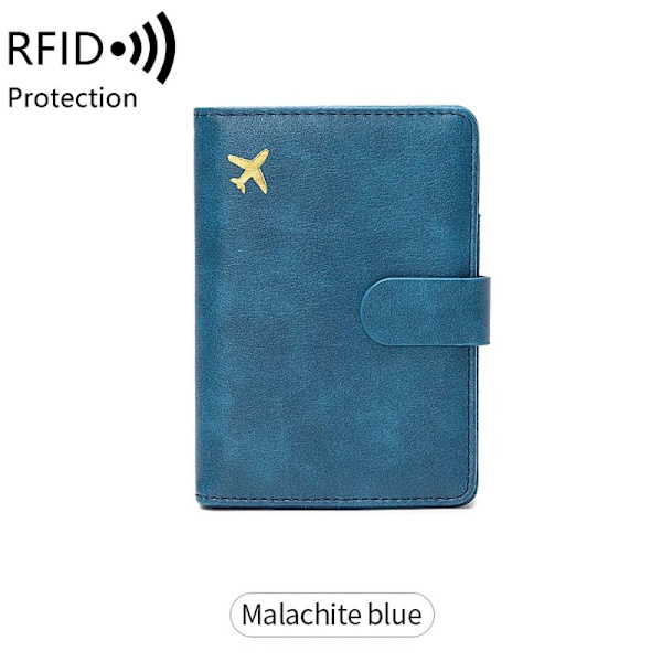 Passskydd RFID Passklämma SAPPIR BLÅ sapphire blue