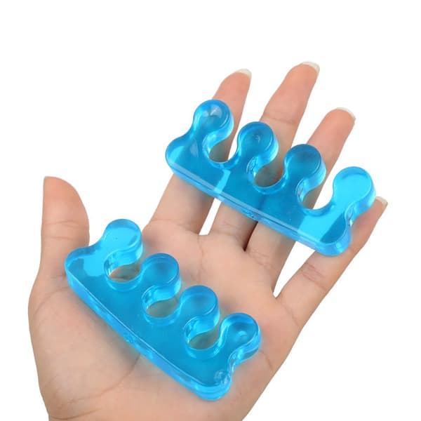 2 par tåskillere tåglattejern BLÅ blue