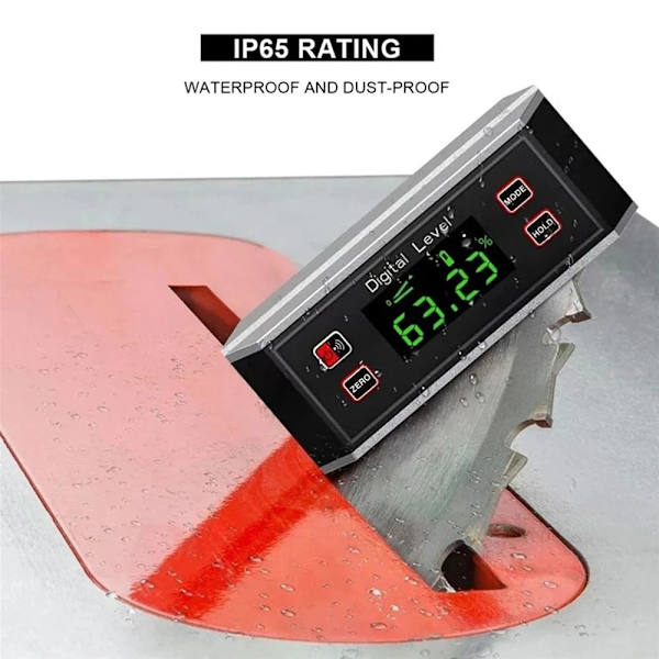 Digital Protractor Tester Inclinometer Level Box