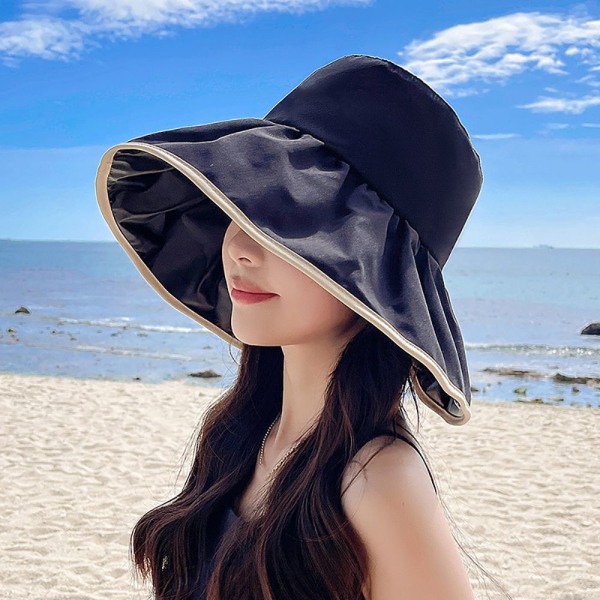 Sommarmode Flickor Tyghatt Solhatt Sommarhatt MARINE navy