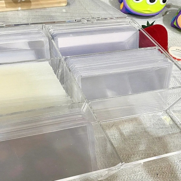 Photocard Storage Box Organizer 6 SLOTS 6 SLOTS 6 slots