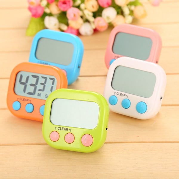 Kjøkkentimer Digital Visual Timer HVIT White