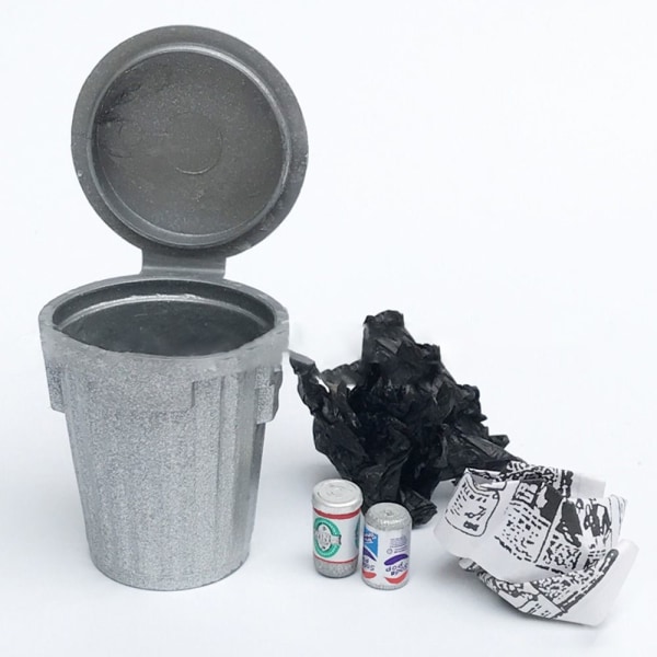 Simulation Trash 1:12 Dukkehus Trash 1 1 1