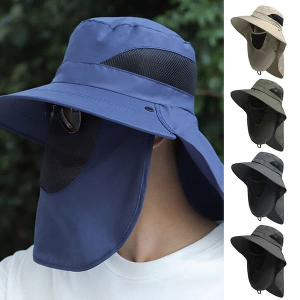 Fiskehatt Sollue GRÅ Gray