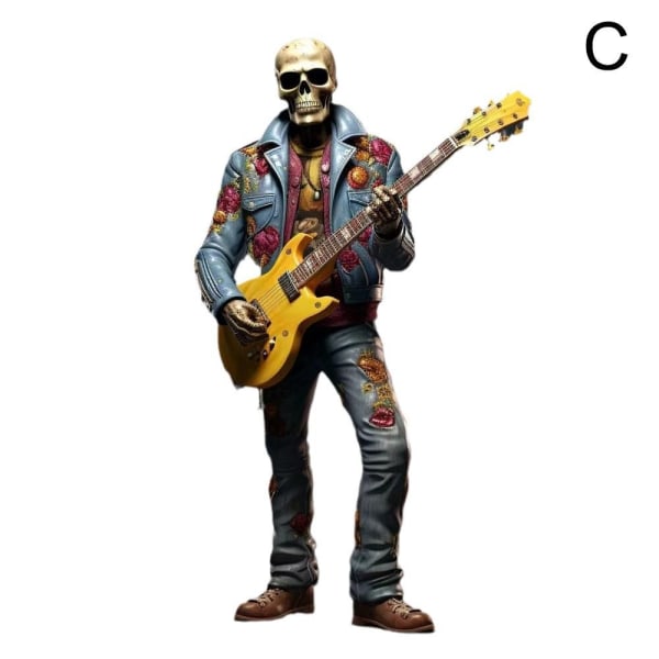 Roll Skeleton Band Figurines Skull Crafts C C C