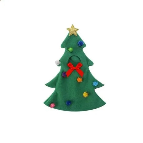 Alvetilbehør Klessett Julealvedukkekostyme Christmas tree