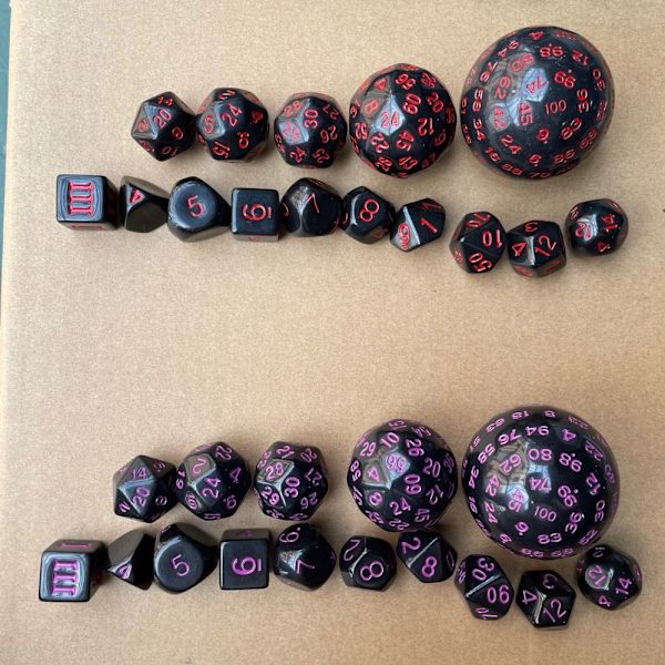 15 kpl:n noppasarjat, PURPLE pelinoppaa purple