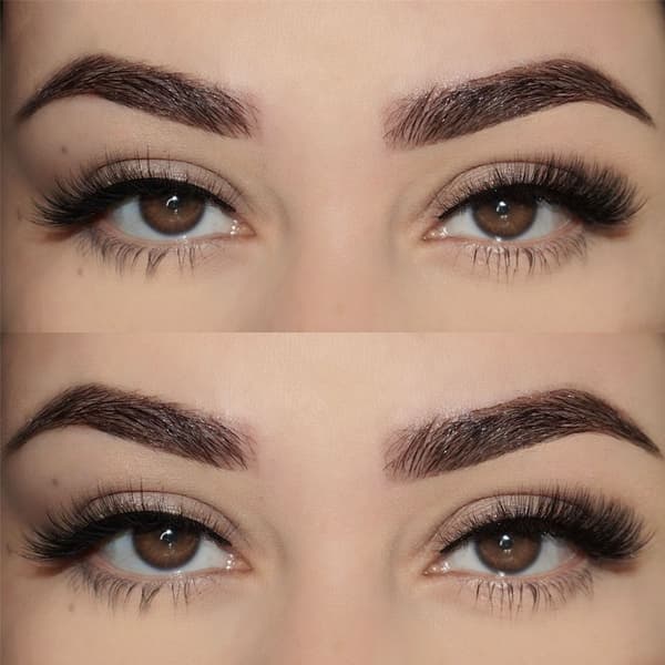 Cat Eye Ögonfransar Fox Eye Fransar D1032K D1032K D1032K