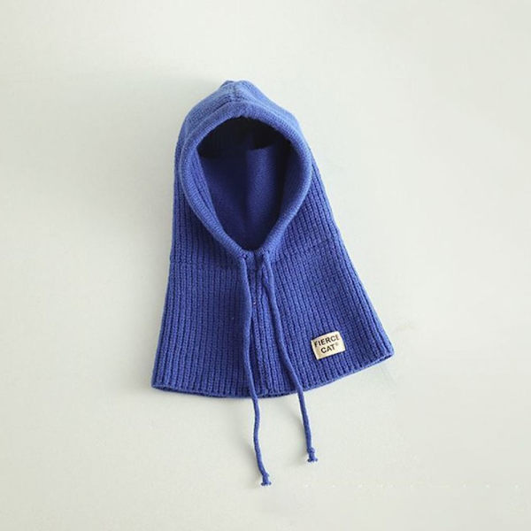Barnemyk Balaclava-genserhatt for barn BLÅ blue