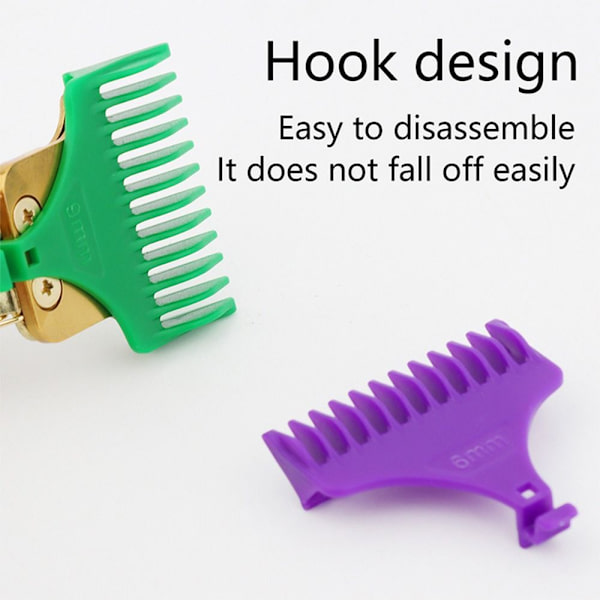 3/4/6/8/MM Hårtrimmer Hårsaks Begrænsningskam ZH ZH ZH