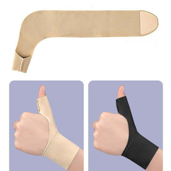Sports Finger Protectors Handledsskydd NAKEN HÖGER HÖGER Nude Right-Right
