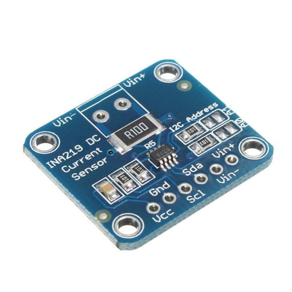 2 Stk INA219 I2C Interface Bi-Directional DC Sensor Strøm 2Pcs