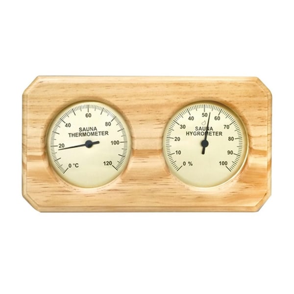 Väggmonterad termo-hygrometer Termometer hygrometer Vertically