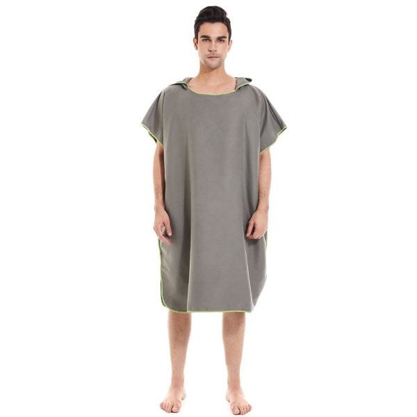 Unisex hettehåndkle Poncho GRÅ Gray