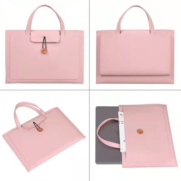 13 14 15 tommer håndtaske til bærbar computer SORT 15-16 TOMM Black 15-16 inch