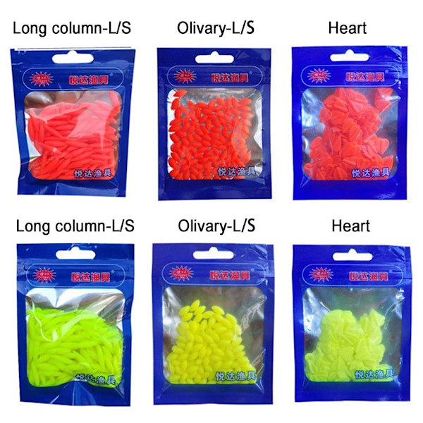 Float Tail Iøjnefaldende bønner Bevægelig Float RED OLIVARY-S Red olivary-S-olivary-S