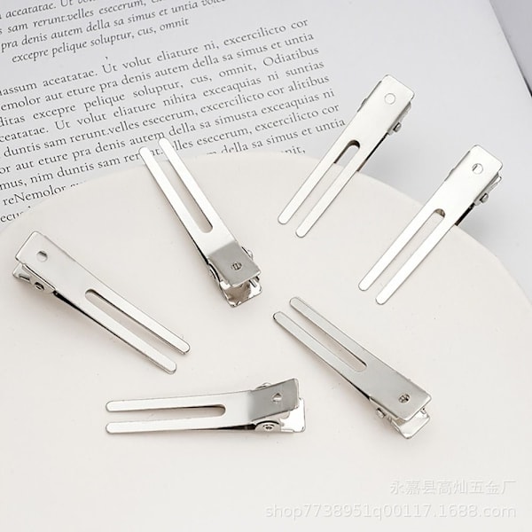50 kpl hiusklipsi Double Prong E E E