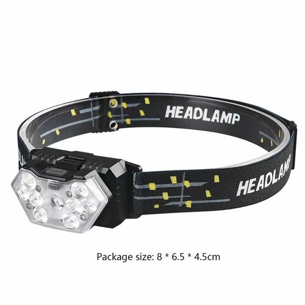 Arbejdshovedlampe Campinghovedlampe Trekkinglys 1pcs