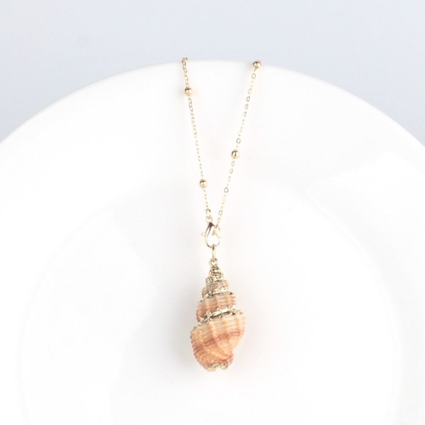 Boho Conch Shell Kaulakoru Natural Seashell Riipukset 3 3 3