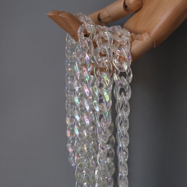 Akryl Resin Taskekæder Skuldertaskestropper 120CM 120cm