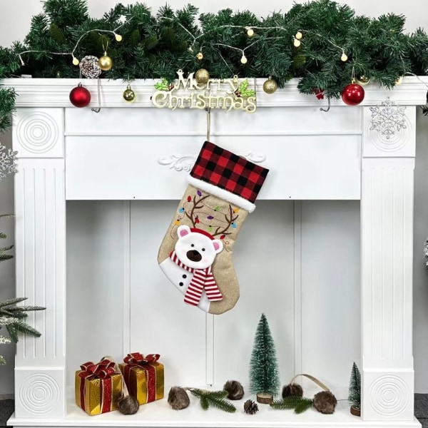 Julesokker Julegavepose D D D