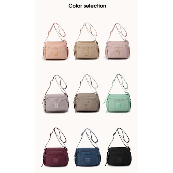 Skulderveske Crossbody-veske LILLA purple