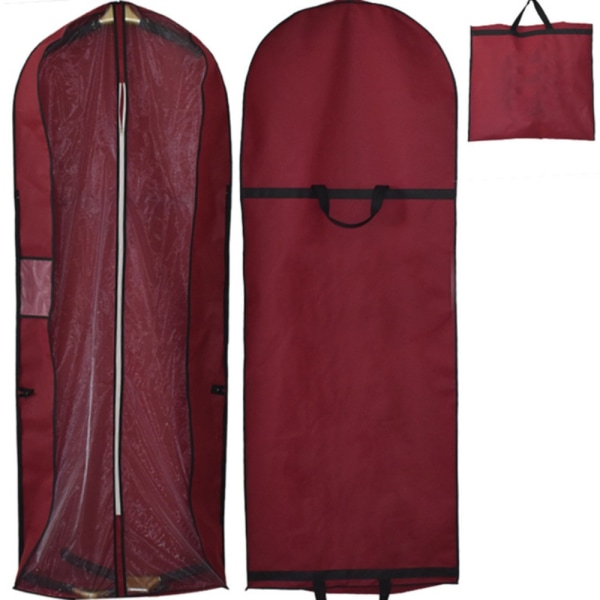 Förvaringspåse Cover VINRÖD 180/65/15CM wine red 180/65/15cm