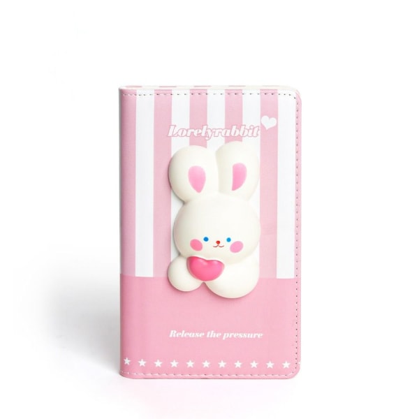 Pikakameravalokuva-albumi 3 tuuman kuvien case PINK Pink Rabbit