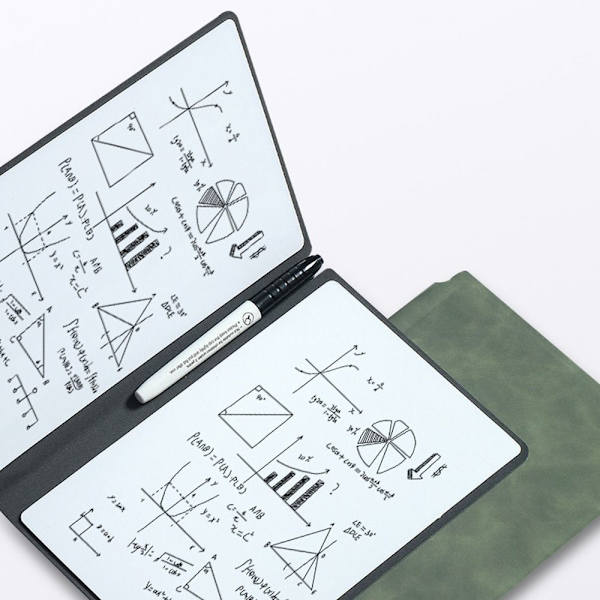 6 stk/sæt Whiteboard Pen Sletbar BLÅ blue