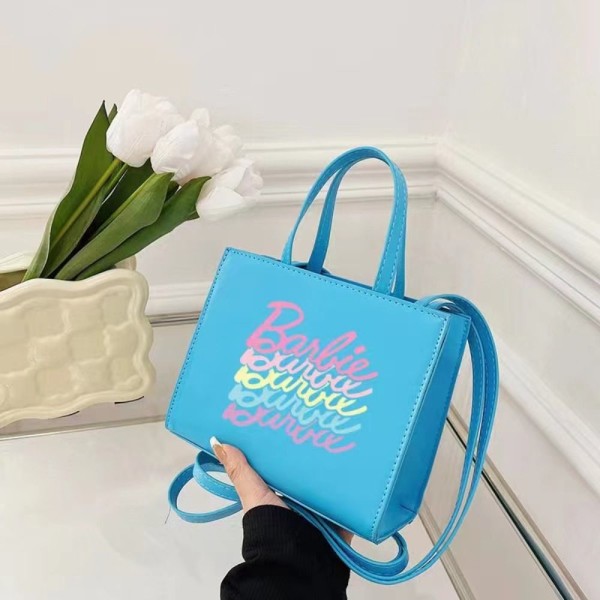 Barbie Graffiti Tygväska Barbie Handväska BLÅ blue