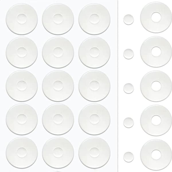 Skridsikker lineal Linealgreb Klar 96PCS