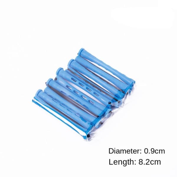 Perm Rollers Hair Curling ORANSJE ORANSJE Orange