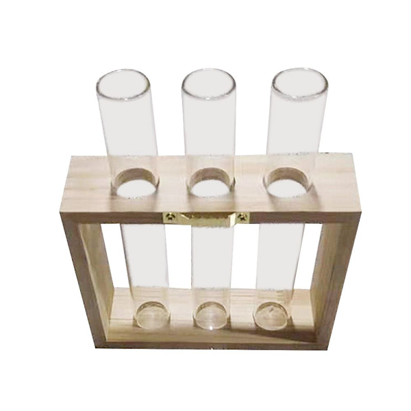 Hydroponinen kukkamaljakko koeputkimaljakko light brown 1